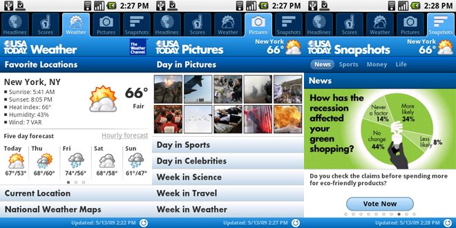 USA TODAY Android App Screen Shots 2