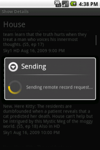 Remote Recorder Android App screen shot 7