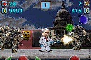 Aliens vs. President Android App screen shot