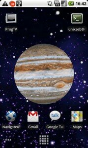 Earth Live Wallpaper Android App screen shot 5