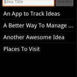 IdeaPad: Idea Notepad Android App Review